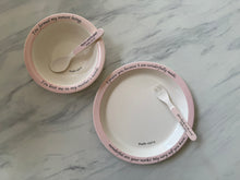 Load image into Gallery viewer, Children's Dinnerware Set - Pink