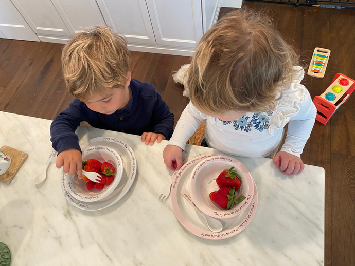 Feed on the Word Dinnerware - Scripture Graced Dinnerware