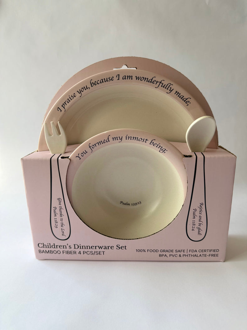 Feed on the Word Dinnerware - Scripture Graced Dinnerware