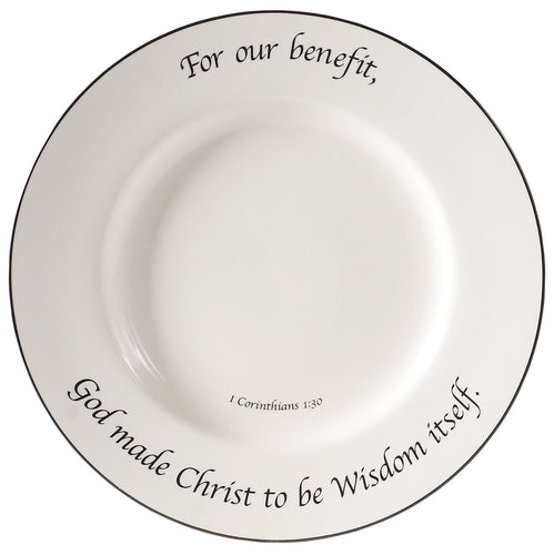 Feed on the Word Dinnerware - Scripture Graced Dinnerware