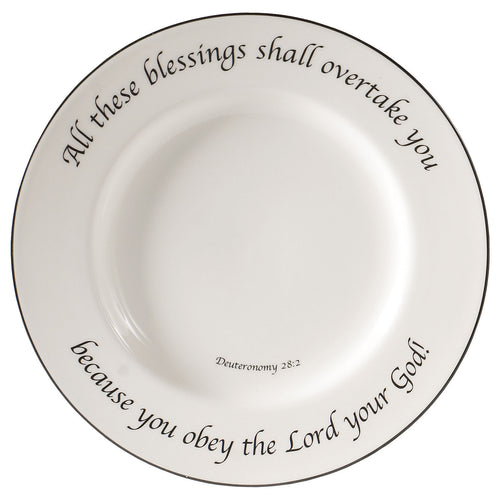 Feed on the Word Dinnerware - Scripture Graced Dinnerware