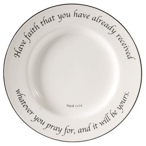 Feed on the Word Dinnerware - Scripture Graced Dinnerware