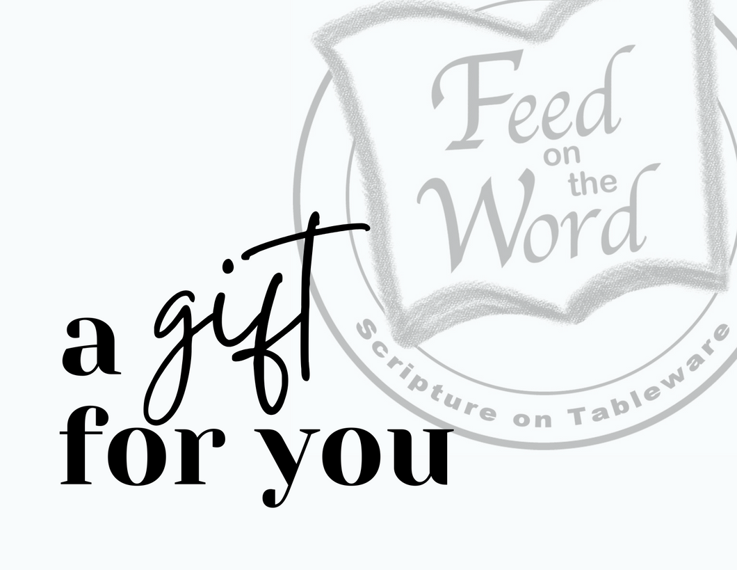 Feed on the Word Digital Gift Card