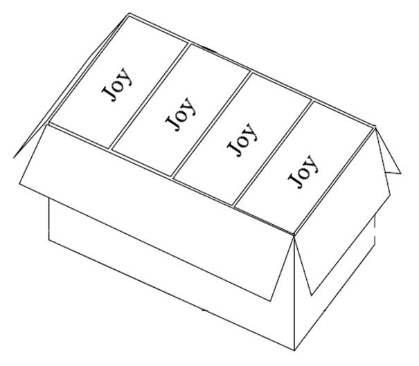 Joy Collection Case of Dinnerware