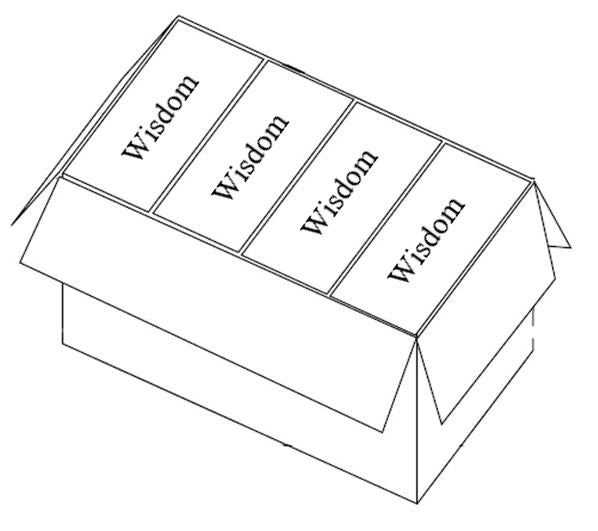 Wisdom Collection Case of Dinnerware